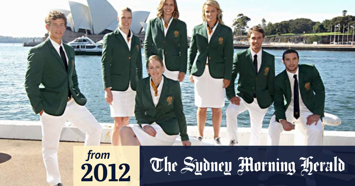 Video Olympic uniforms 'iconically Australian'